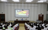 學院舉行2018年大學生應(yīng)征入伍動員大會
